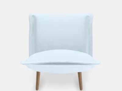 KLINTEN Chair 1 Low-poly 3D model