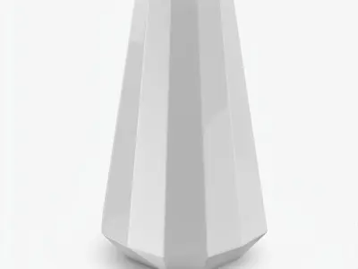 Tiffany large tapered vase 3D model