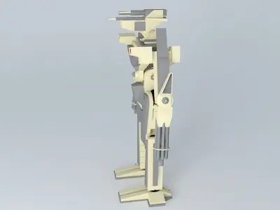 Robot Zorag13 Free 3D model