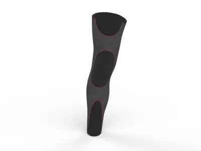 Knee Support M04 Low-poly 3D model