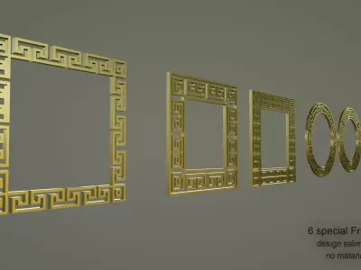 special frames 3D model