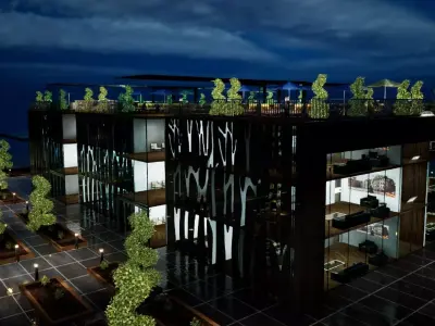 Office Building 3D model