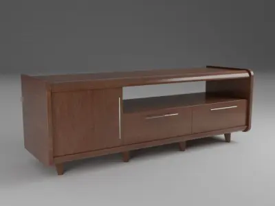 console design table Free 3D model