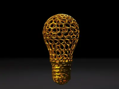 Lamp lampshade 3D print model