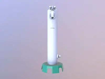 Garden Fountain 3D model
