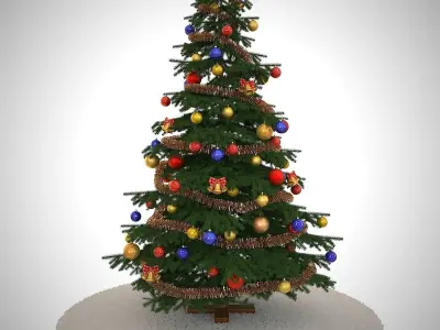 Christmas tree 3D model