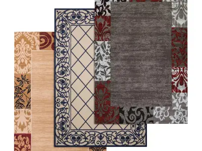 Rug Set 837 3D model