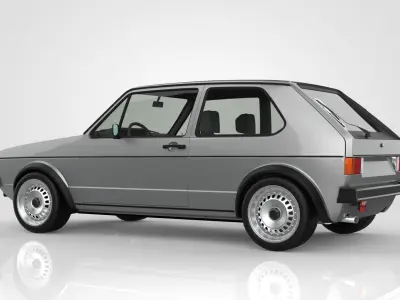 Volkswagen Golf Mk1 3D model