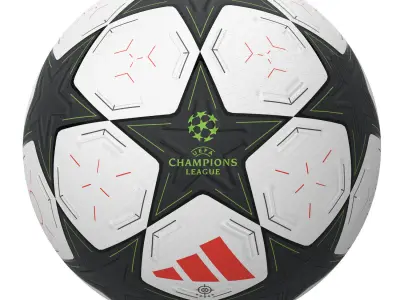 adidas ball champions league 3D model