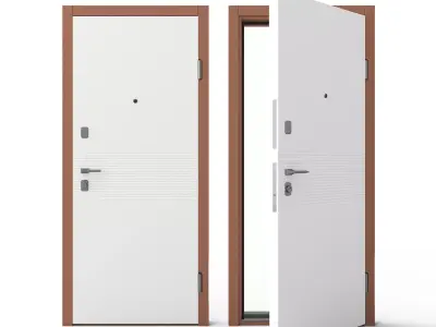 Xedric Door 3D model