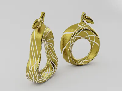 Decorative Apple-Pear 3D model