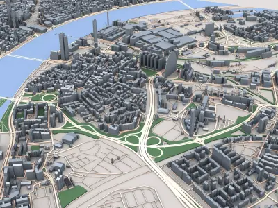 City 15 3D model