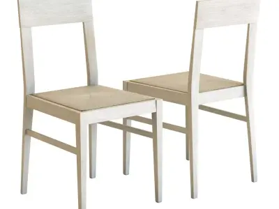 Scavolini Happening Dining Chair 3D model