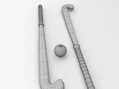 Hockey Stick 3D model
