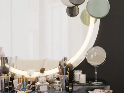 Dressing Table 01 3D model