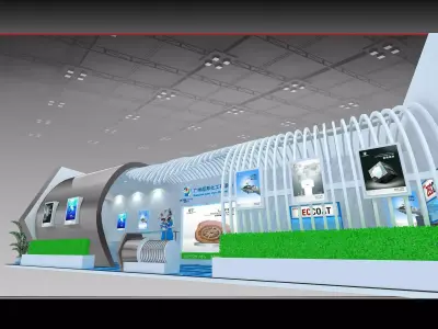 Exhibition - Area - 14X4-3DMAX2009-05 3D model