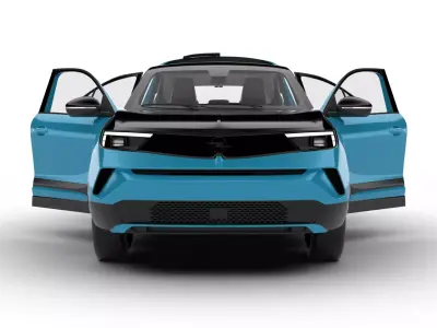 Opel Mokka 2025 HQ 3d model 3D model