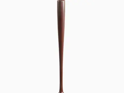 Baseball Bat 04 Low-poly 3D model