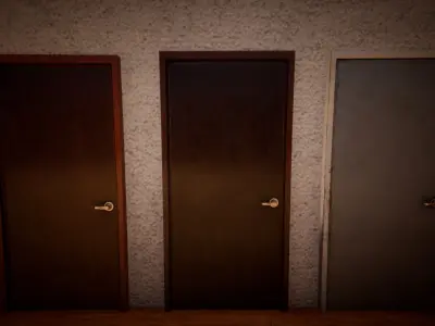 Door Collection Unity HDRP  Low-poly 3D model