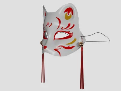 Fox mask 3D model