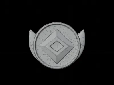 Reward Medal 3D Illustration 3D model