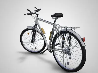 Mountain Bike 3D model 3D model