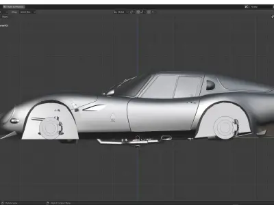 Alfa Romeo Giulia TZ2 1965 3D model