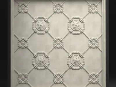 Classic Ceiling 2 3D model