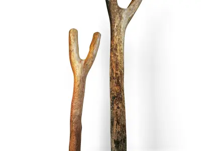 Wooden Decoration 3 3D model