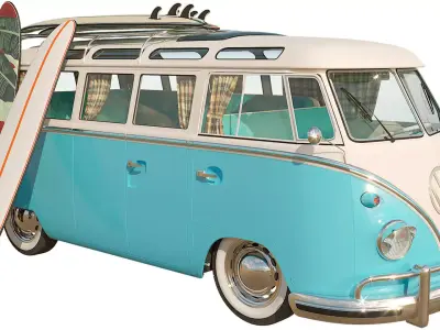 Volkswagen T1  3D model