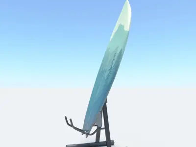 surfboard V6 3D model