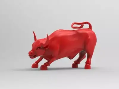 bull - 3D model