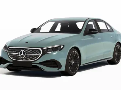Mercedes-Benz E-Class 2024 W214 Avantgarde 3D model