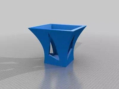 Box Vase Free 3D print model purchase