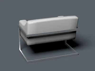 Modern Chair 01 Free low-poly 3D model