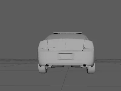 rig car 3D modle 3D print model
