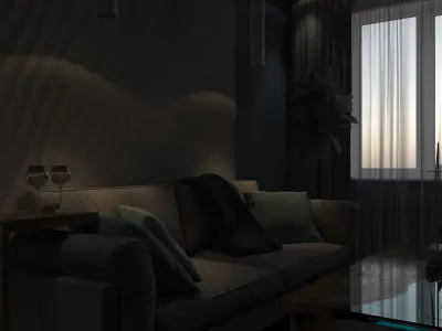 life    room  Free 3D model