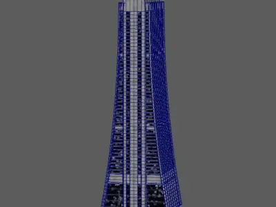 Chase Tower Chicago 3D model