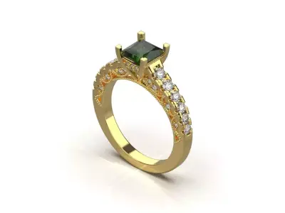 ring code 133 3D print model