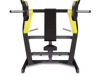 Technogym - Plate Loaded - Chest Press 3D model