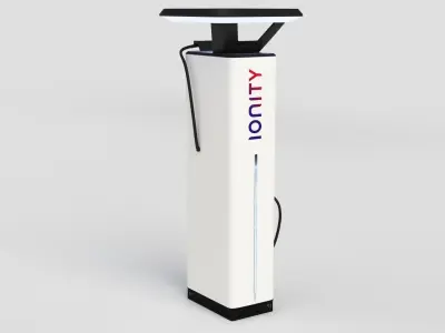 EV Ionity Charging Station 2 3D model