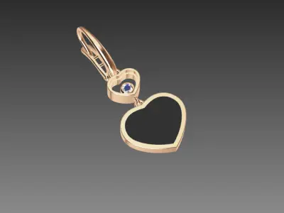 Chopard Earrings 3D print model