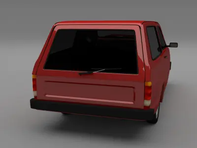 Reliant Robin 3D model