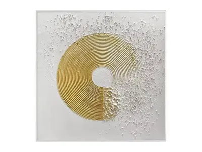 Modern Abstract Painting abas182 3D model