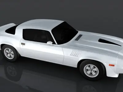Chevrolet Camaro 1979 Low-poly 3D model