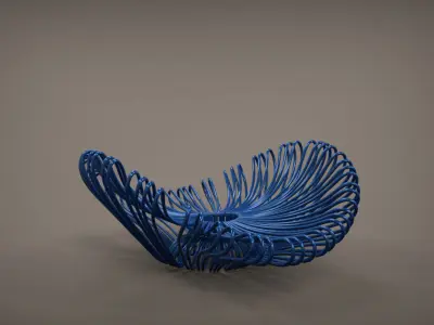 Vase chair 3D print model