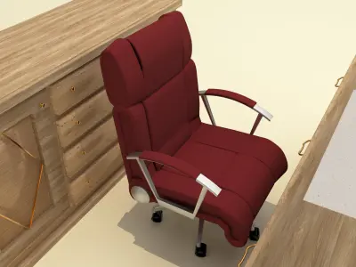 Office Room Set  3D model