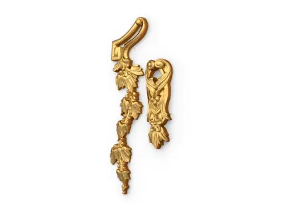Classic carved decor ornament 480 3D print model