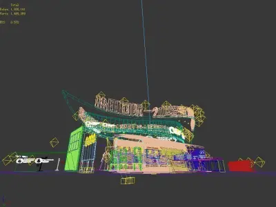 Exhibition - Area -17X15-3DMAX2012-010 3D model