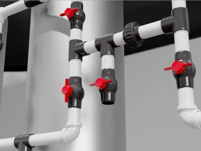 WATER TREATMENT PLANT 3D model